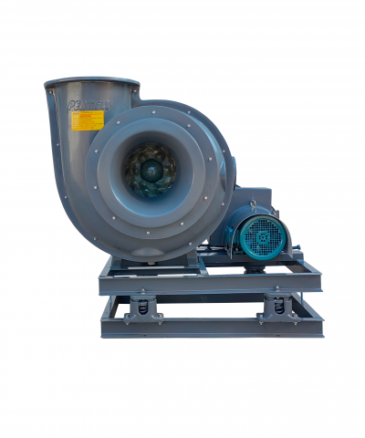 玻璃钢离心风机 灰色